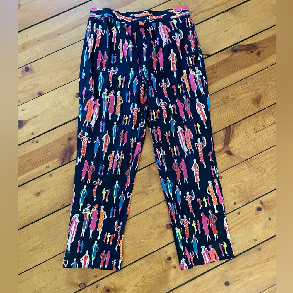 Donna Karan vintage ladies Graphic Pants size 8